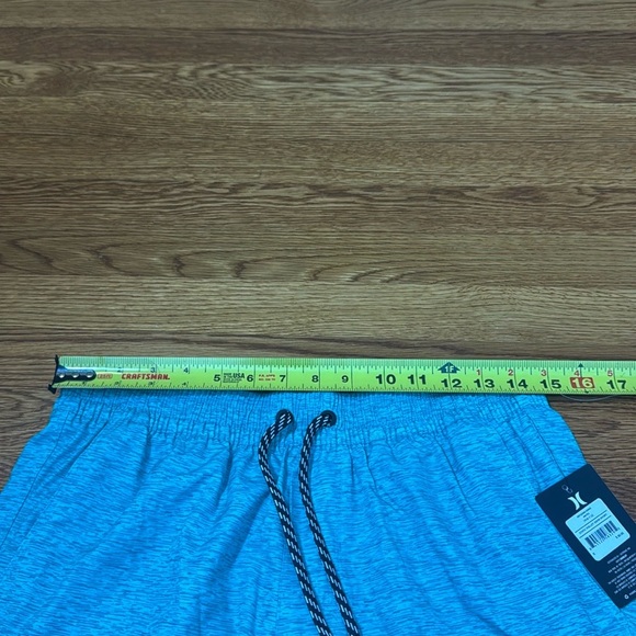NWT Hurley Teal Blue Volley Swim Shorts Size Small - Picture 3 of 6